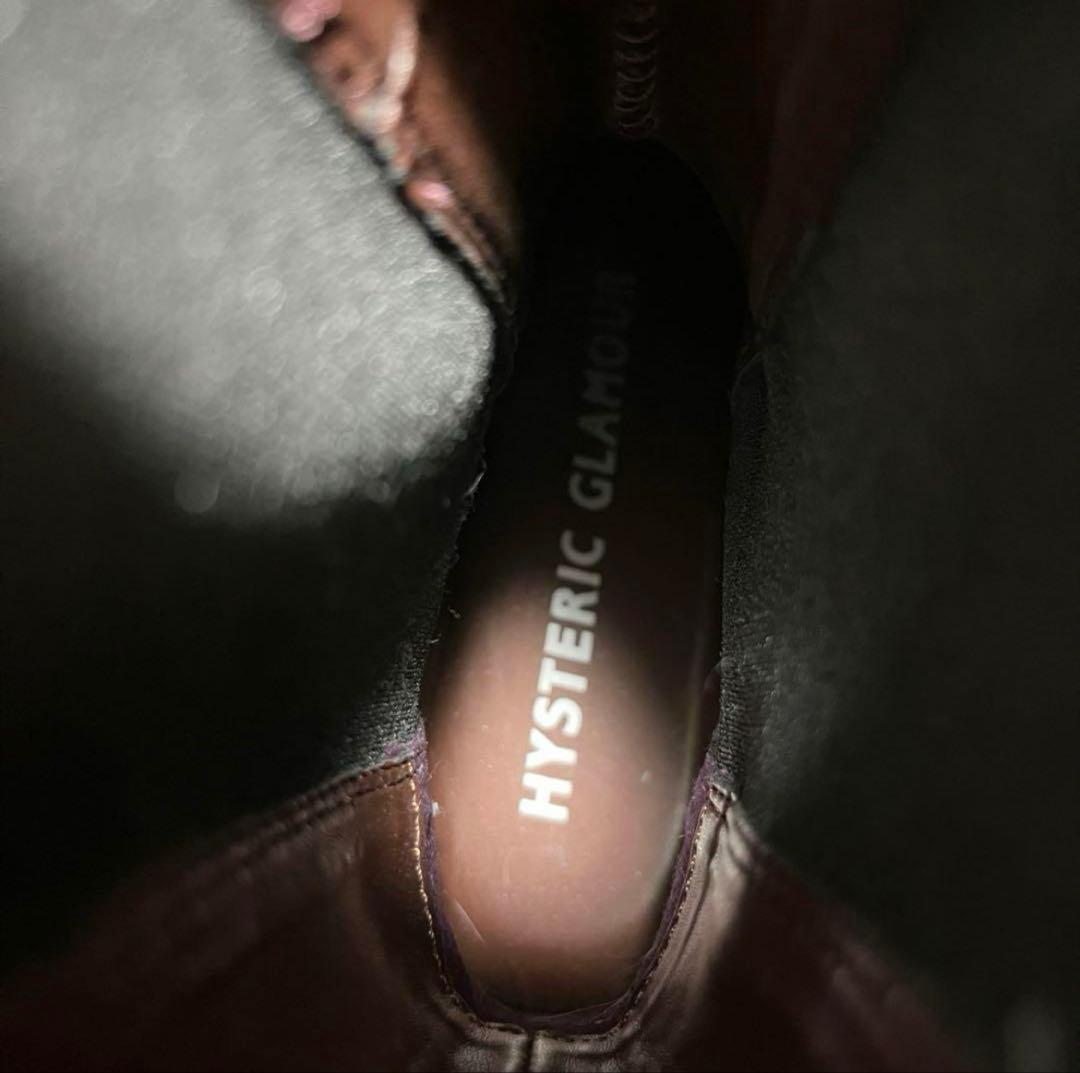 【美品】HYSTERIC GLAMOUR 超厚底×スタッズ〈定価39,600円〉