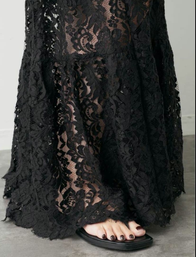 Deuxieme Classe*Lace Tiered スカート