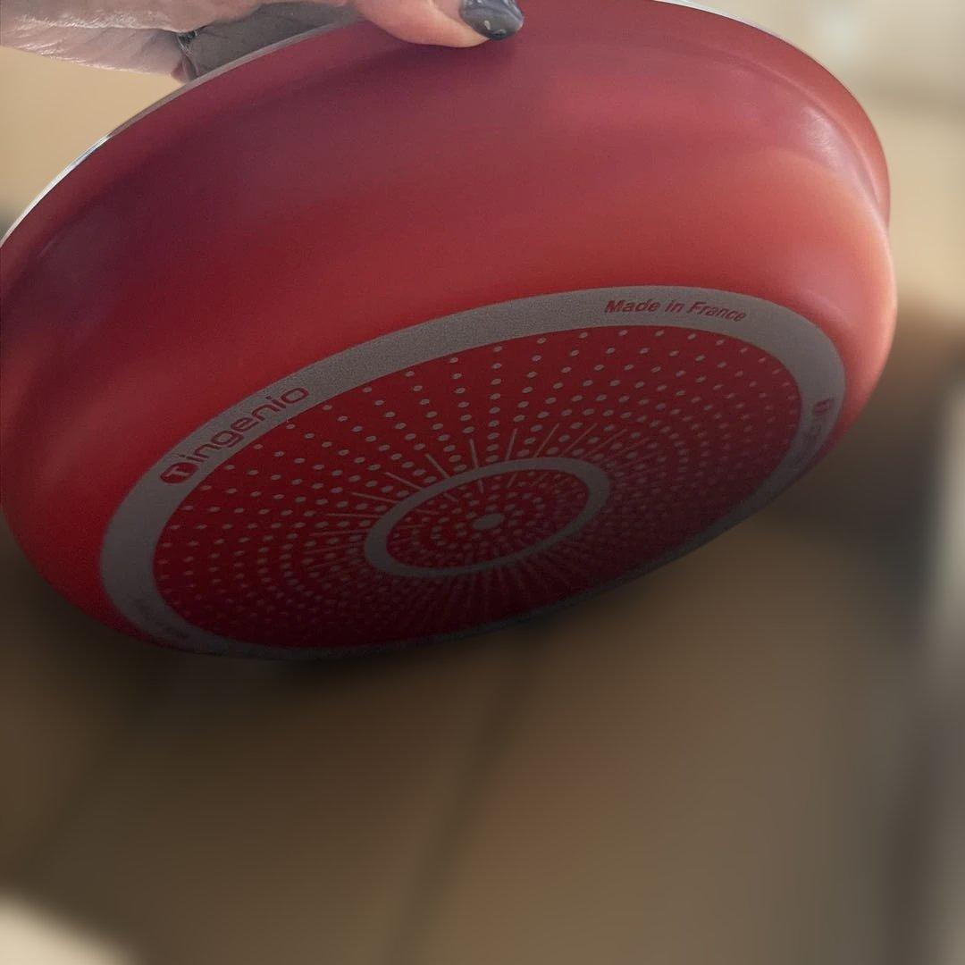 T-fal ingenio Paprika red 鍋・フライパンセット　新品