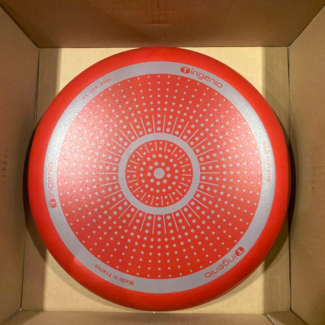 T-fal ingenio Paprika red 鍋・フライパンセット　新品