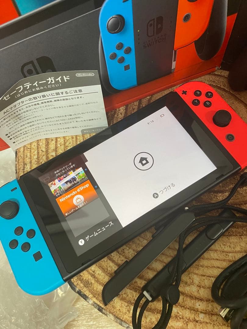 Nintendo Switch ニンテンドースイッチ本体　ネオン ⑥