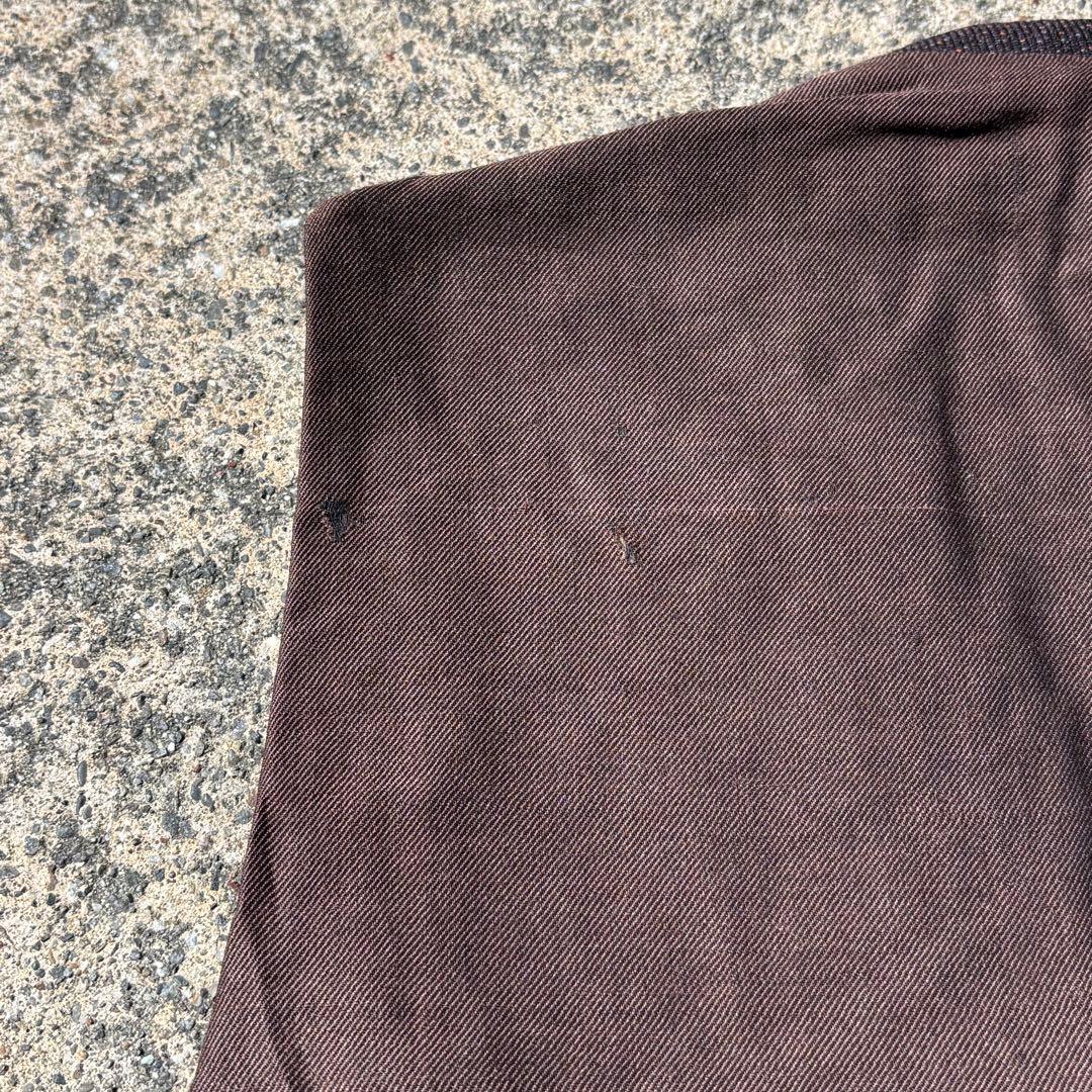 30s 40s ベスト　針刺しシンチバック　ユーロ　ネップ　vintage 希少