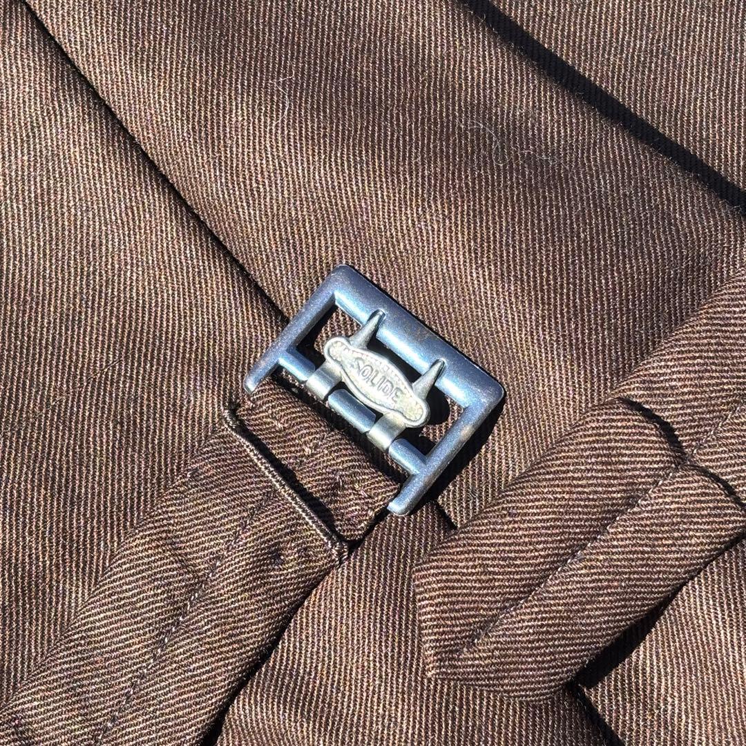 30s 40s ベスト　針刺しシンチバック　ユーロ　ネップ　vintage 希少