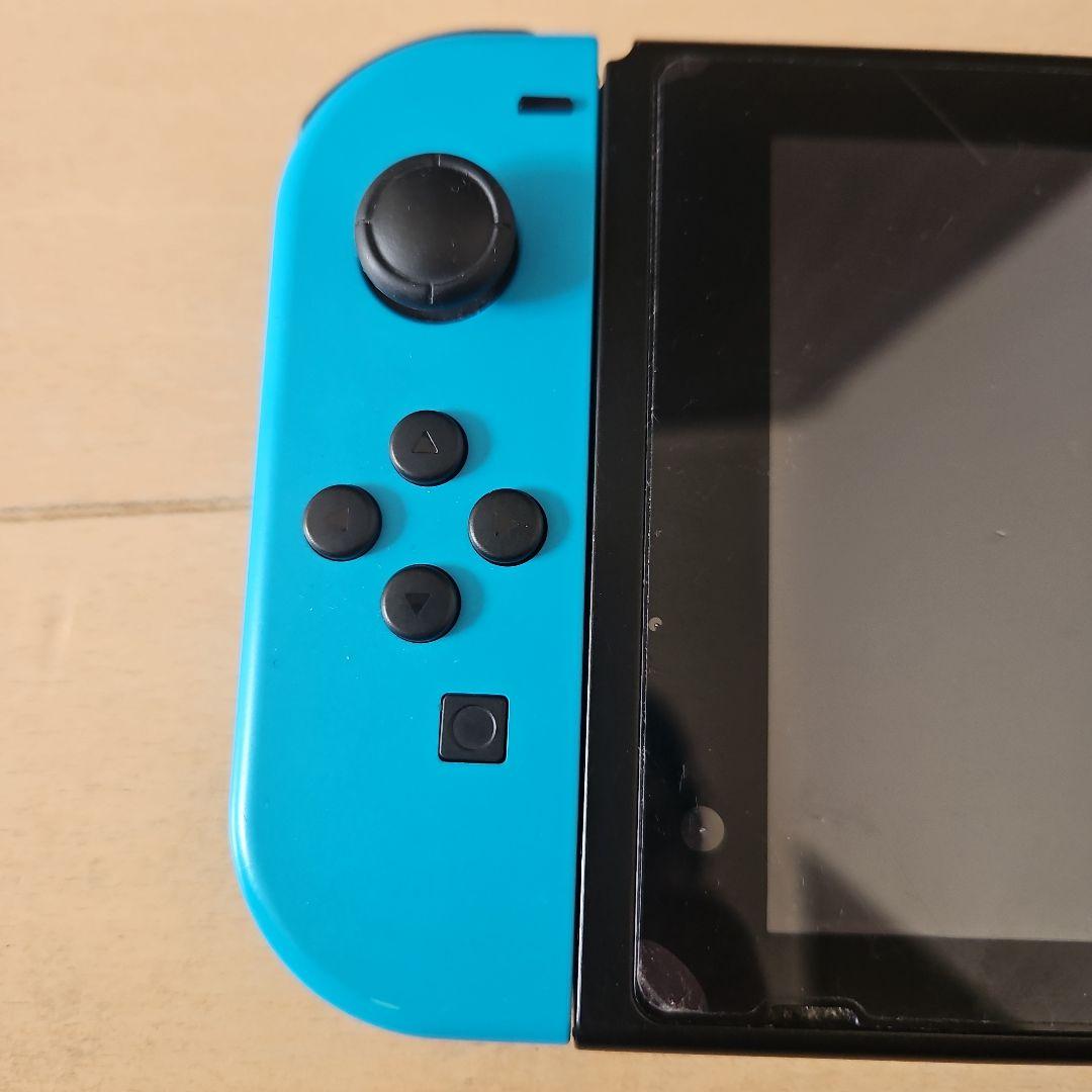ジャンク Nintendo Switch 本体 青と赤のJoy-Con