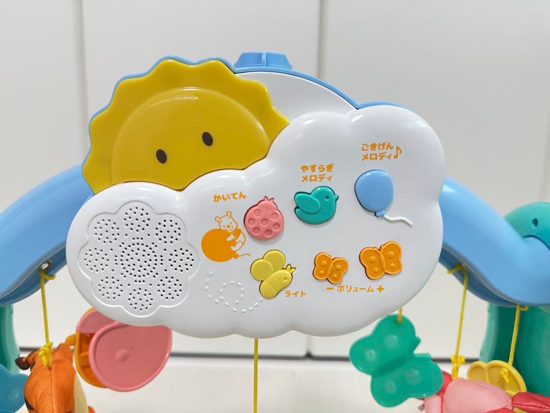 【美品】【アルコール消毒済】プーメリー6WAYジム　ディズニー
