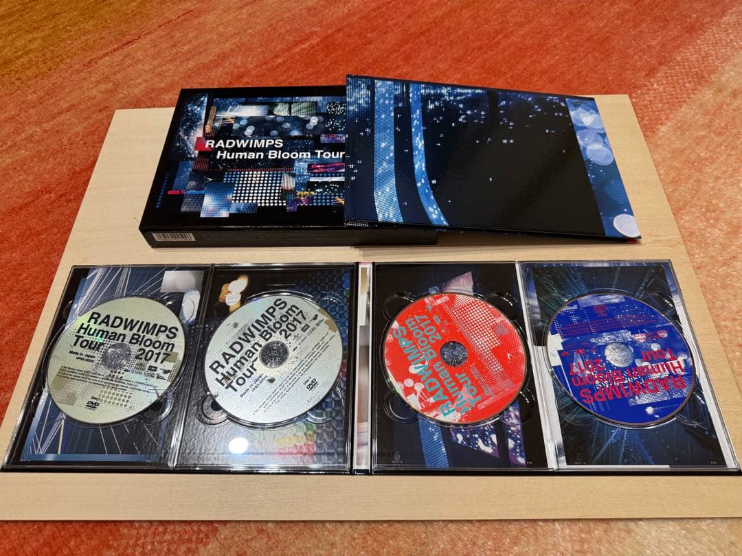 RADWIMPS Human Bloom Tour 2017 DVD 4セット