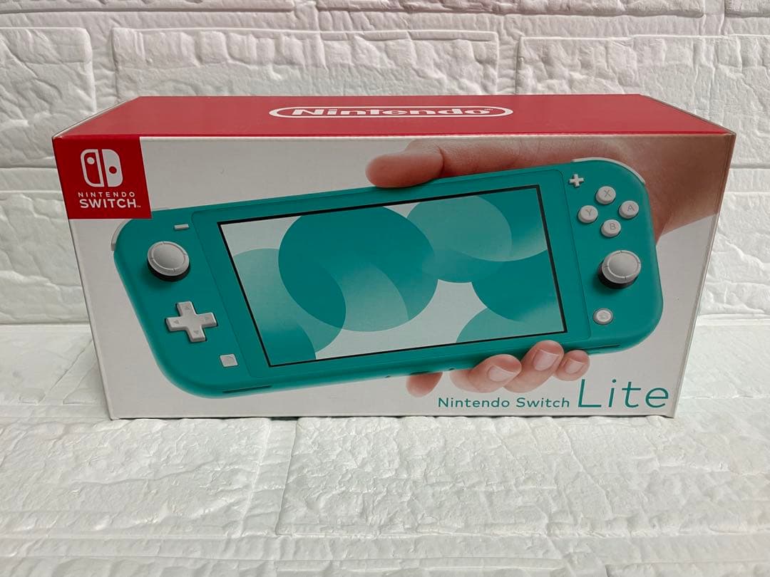 【美品】Nintendo Switch Lite本体(ターコイズ)/ケース付