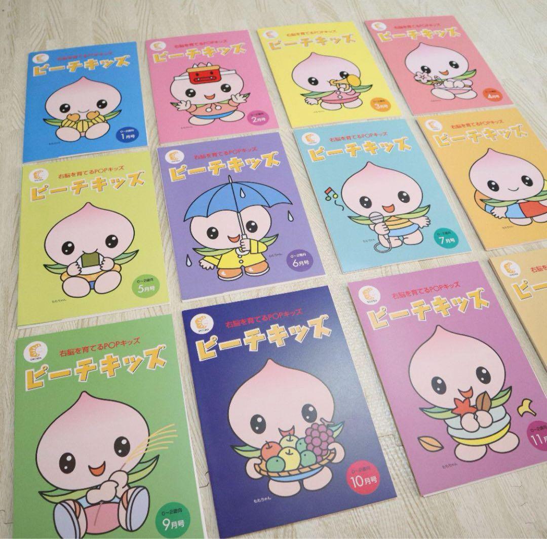 美品！ピーチキッズ 七田 しちだ 七田式 しちだしき ＣＤ ポップキッズ