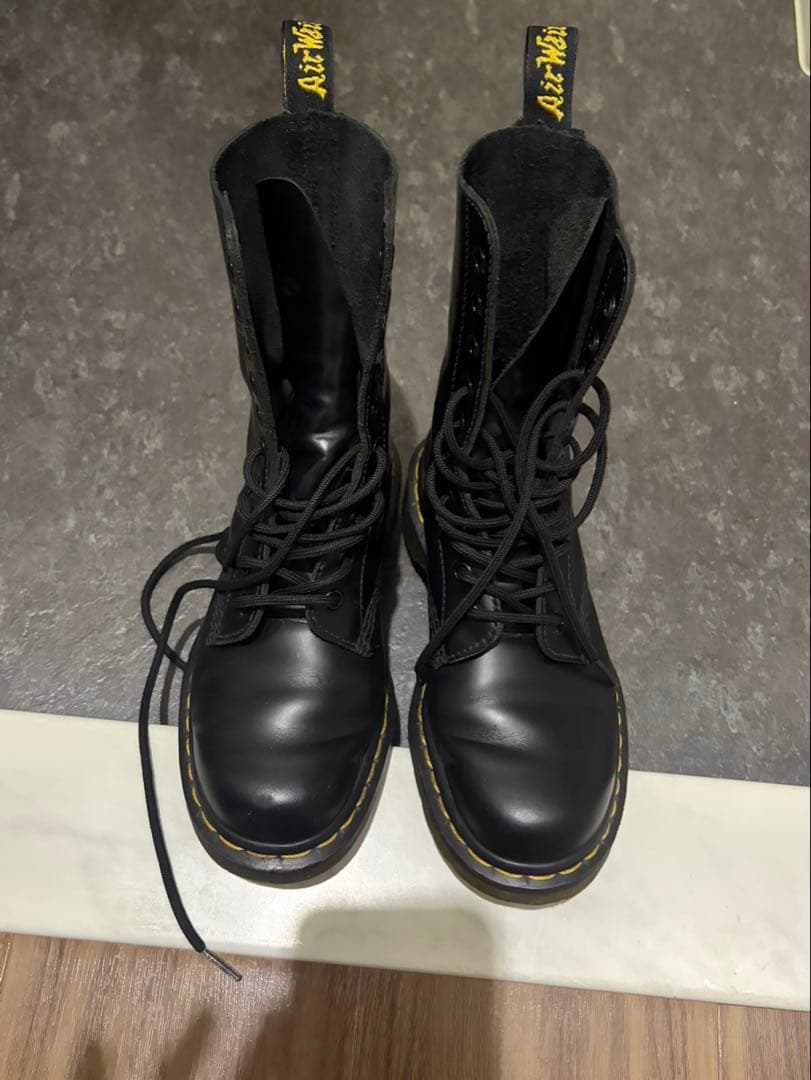 専用ページDr. Martens ブラック ロングブーツ