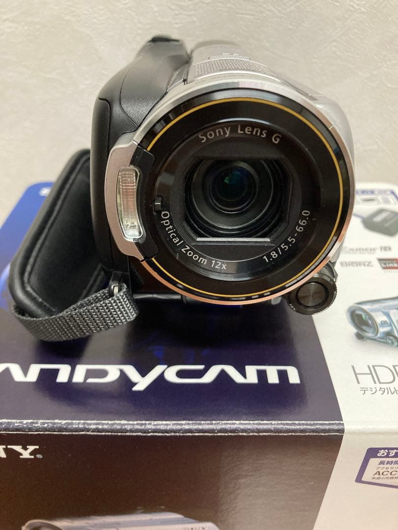 SONY HDR-XR500V ビデオカメラ　ソニー　HANDYCAM　銀