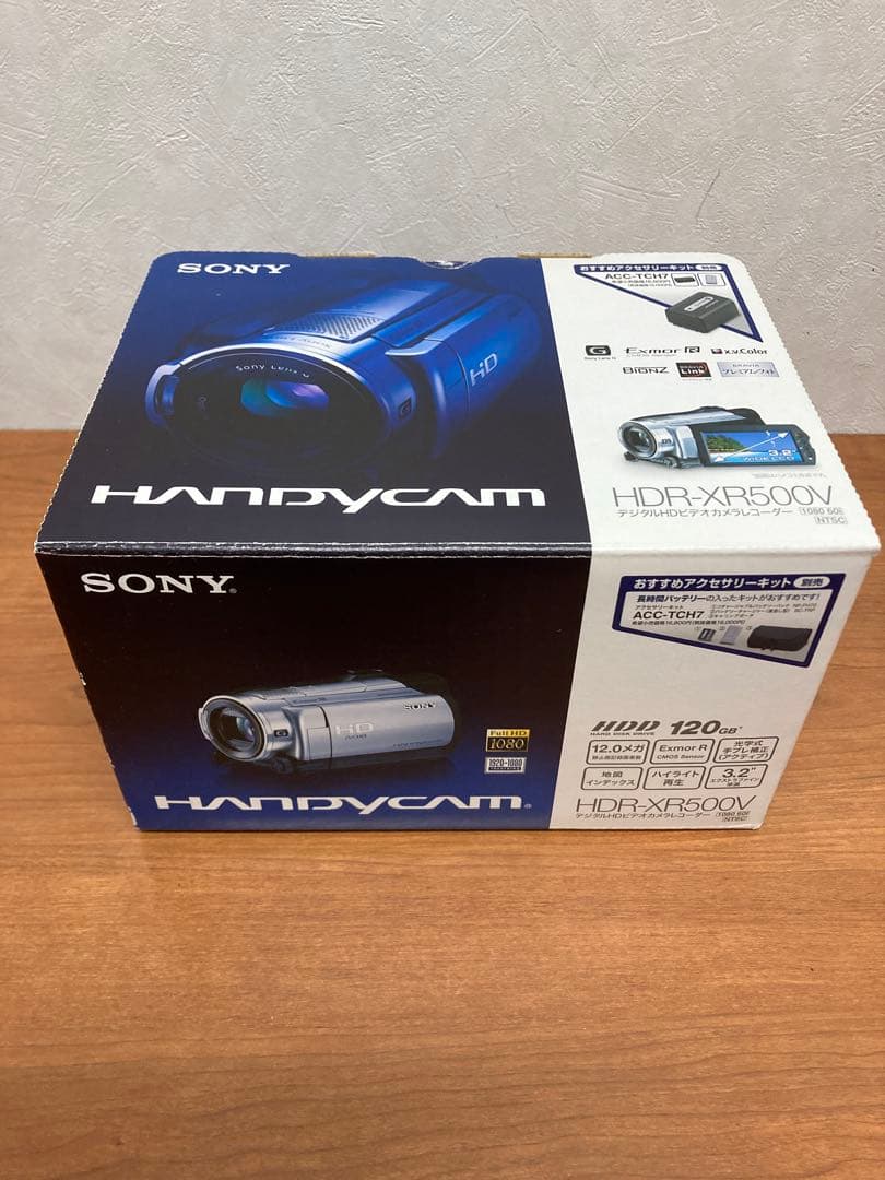 SONY HDR-XR500V ビデオカメラ　ソニー　HANDYCAM　銀