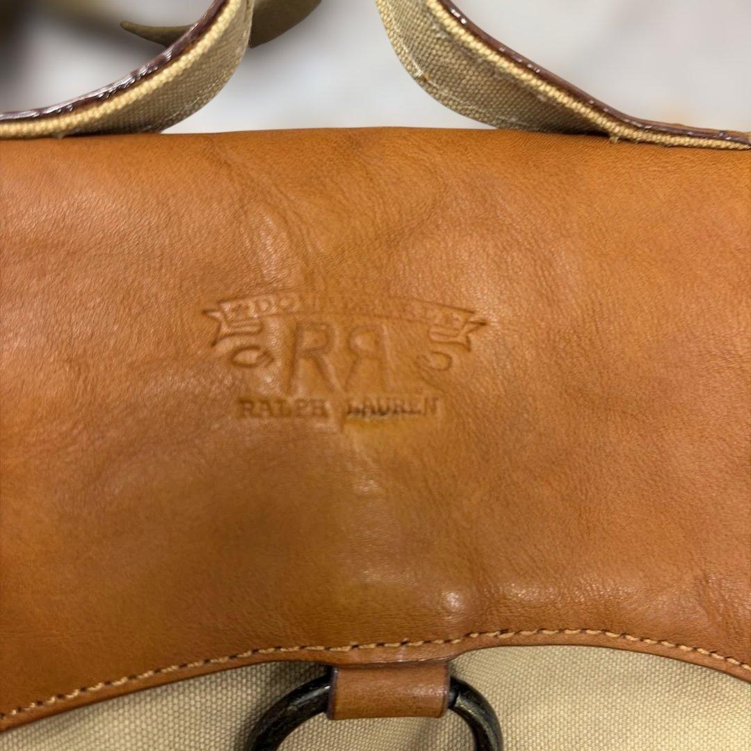 RRL ショルダーバッグ ベージュ