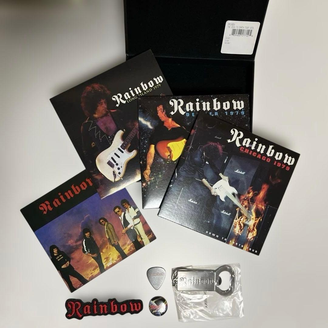 レインボー /ダウン・トゥ・アース・ツアー1979 輸入盤3CDボックス＋グッズ