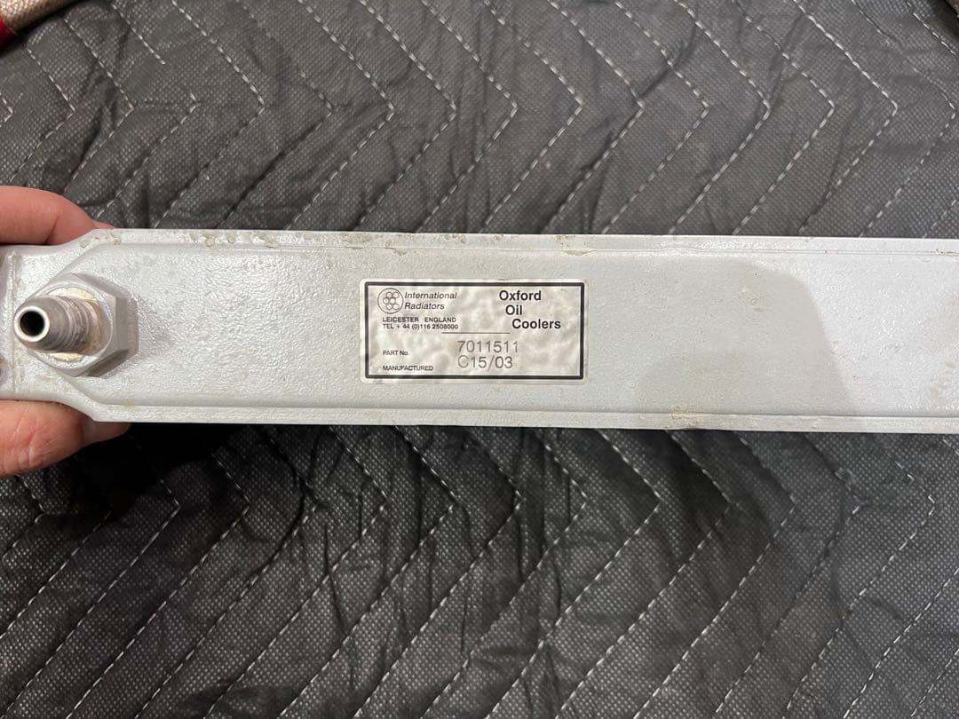メ*6様 z400fx.z550fx オイルクーラー