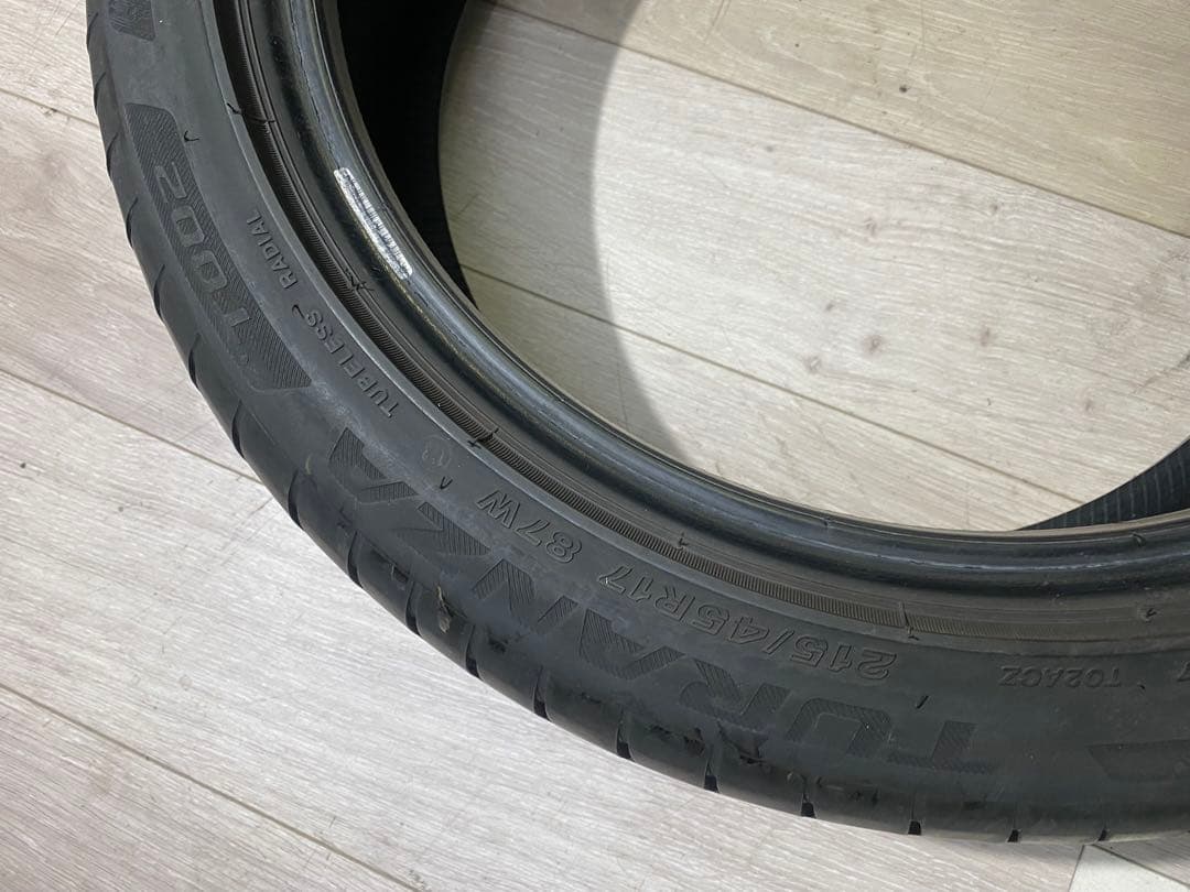 215/45R17 BRIDGESTONE TURANZA T002 23年