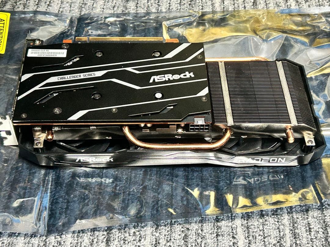 グラフィックボード・グラボ・ビデオカード ASRock RADEON RX 6600 CHALLENGER D 8GB