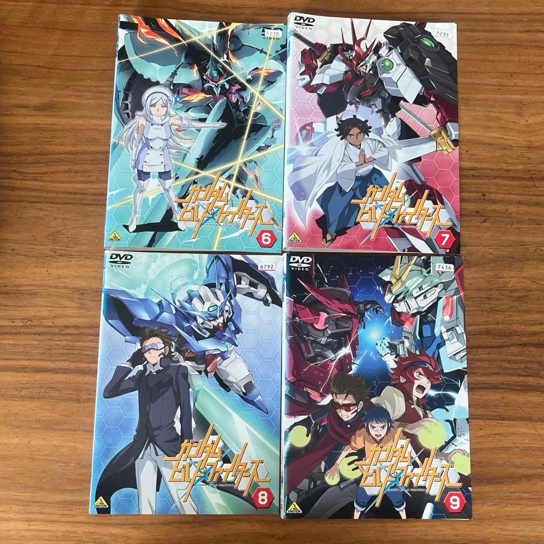 ガンダムビルドファイターズ 全9巻＋トライ 全9巻＋特別編 DVD 19枚セット