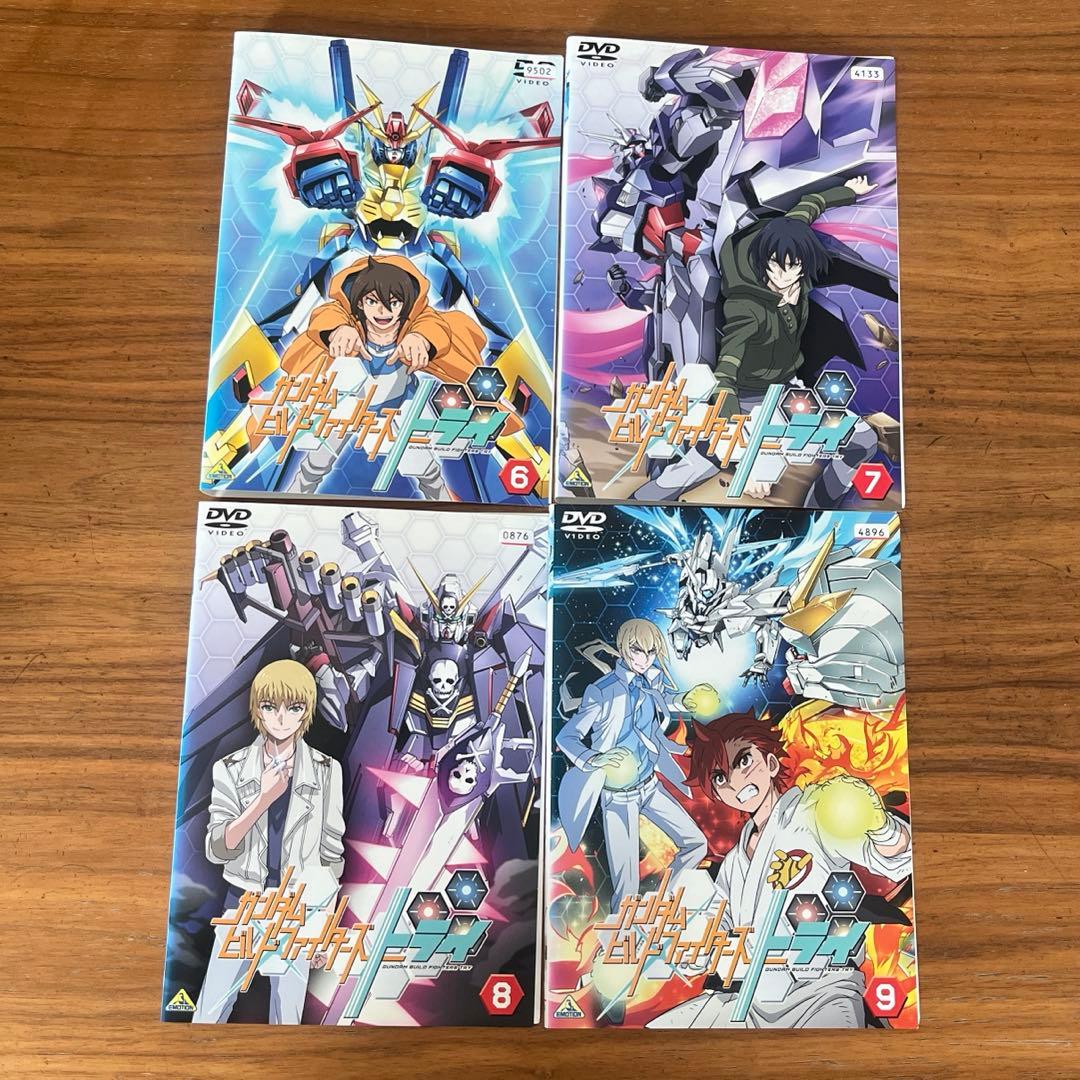 ガンダムビルドファイターズ 全9巻＋トライ 全9巻＋特別編 DVD 19枚セット