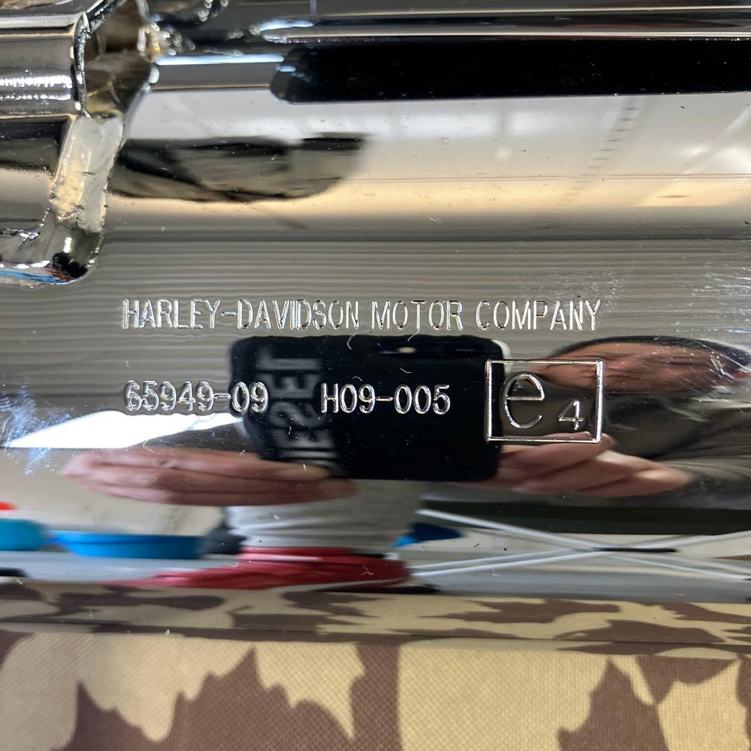 大特価‼️Harley-純正cvoステンレスマフラー65949-09 2匿名配送