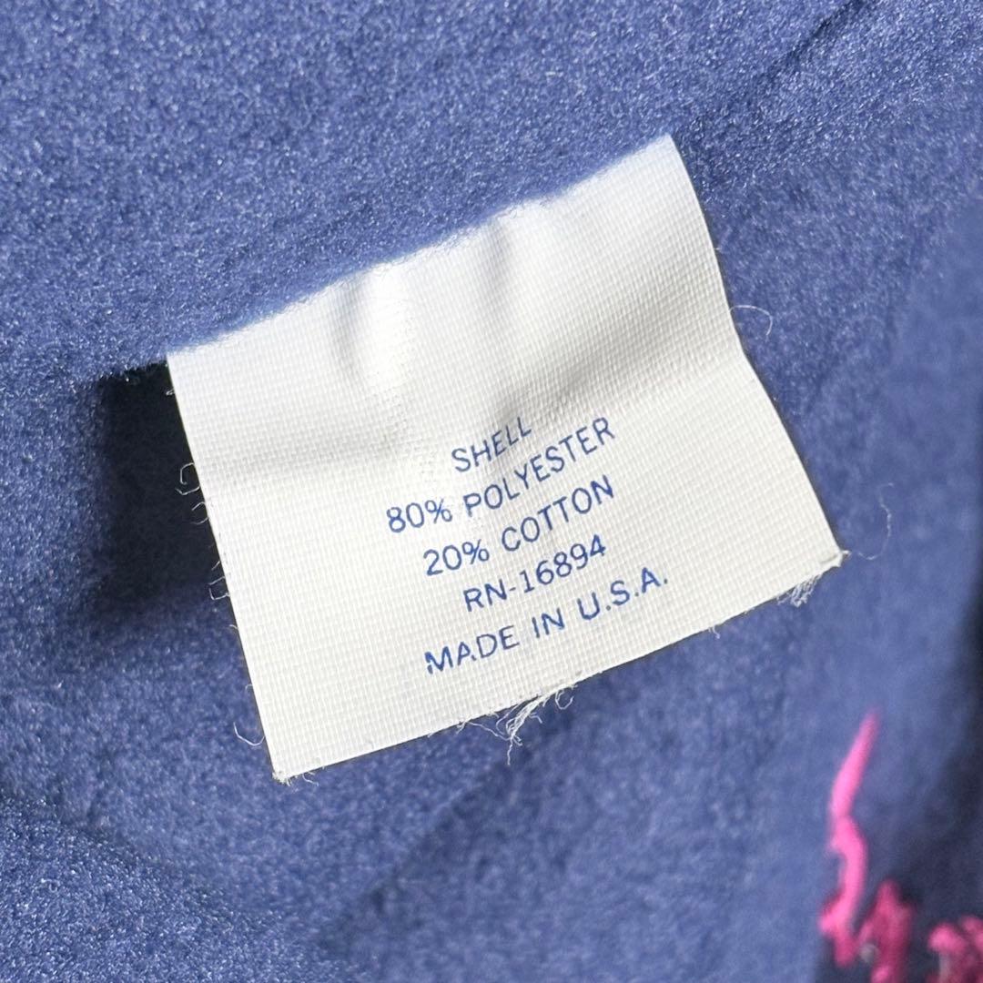 希少 80s USA製 Fender 刺繍ナイロンJKT L 企業ロゴ 音楽