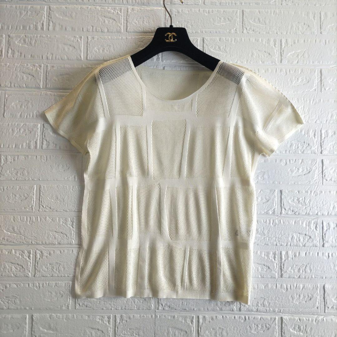 専用✨PLEATS PLEASE　プリーツプリーズ　イッセイミヤケ　メッシュ半袖