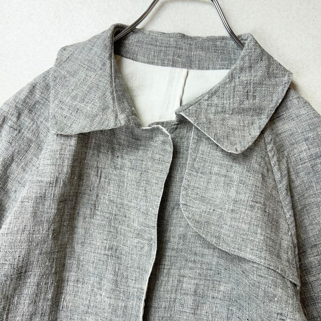 DAMA collection リネン ロング コート　大きいサイズ 15