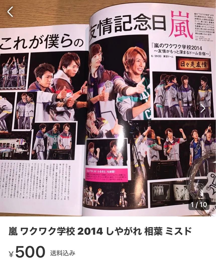 モカさま専用 TOKIO ×嵐