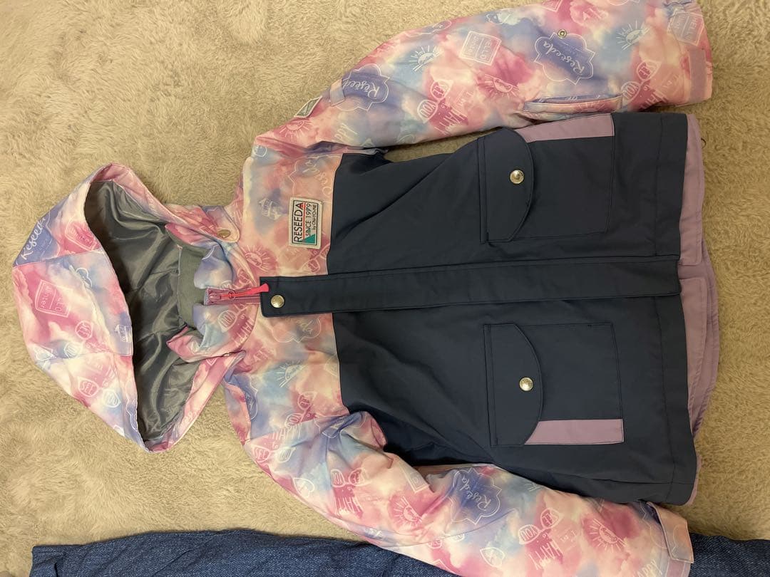 RÉSEDA スキーウェア140&mont-bellグローブ付き