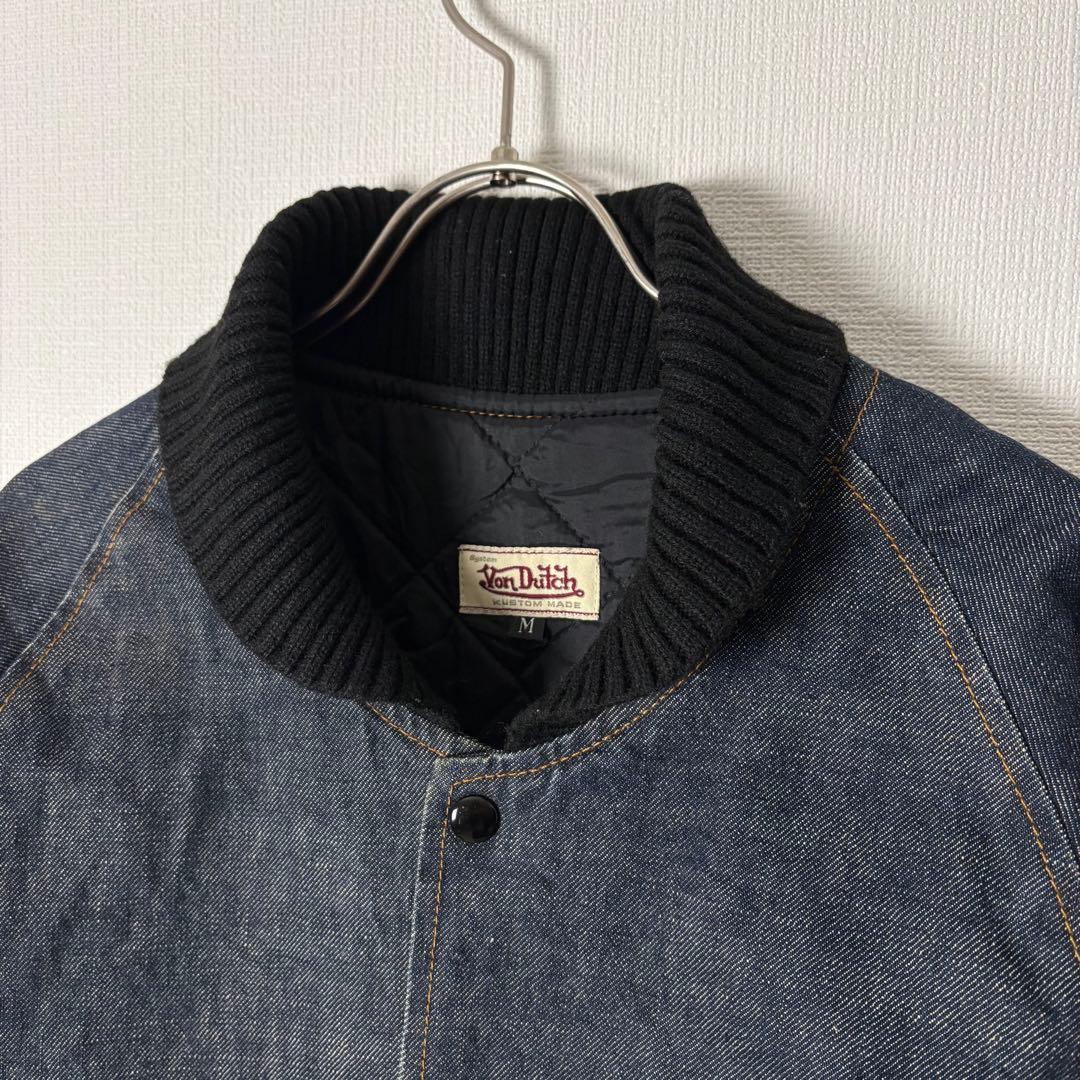 90s USA製　ボンダッチ　デニムファラオジャケット　カーコート　キルティング