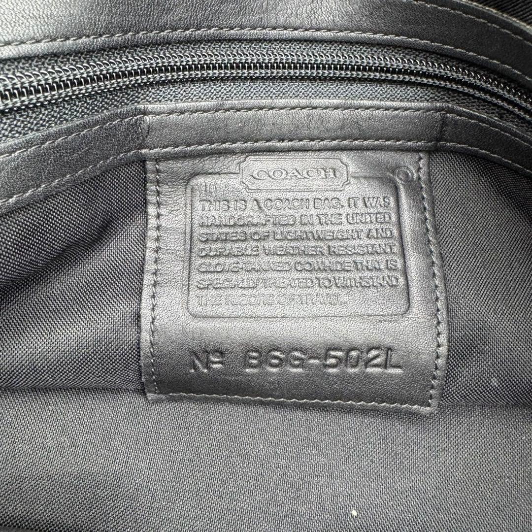 バッグ old coach boston bag 2way LEXUS leather
