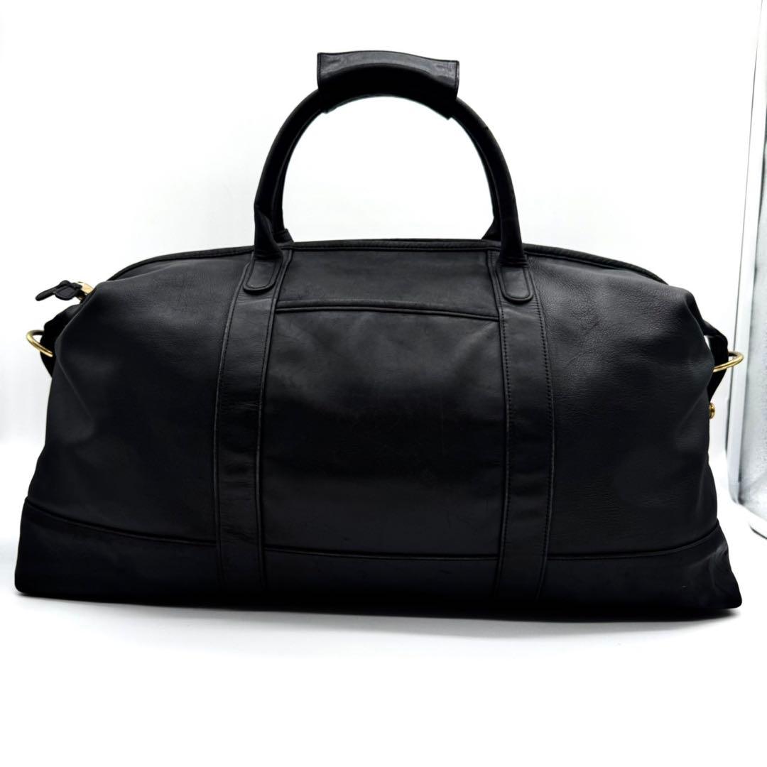 バッグ old coach boston bag 2way LEXUS leather