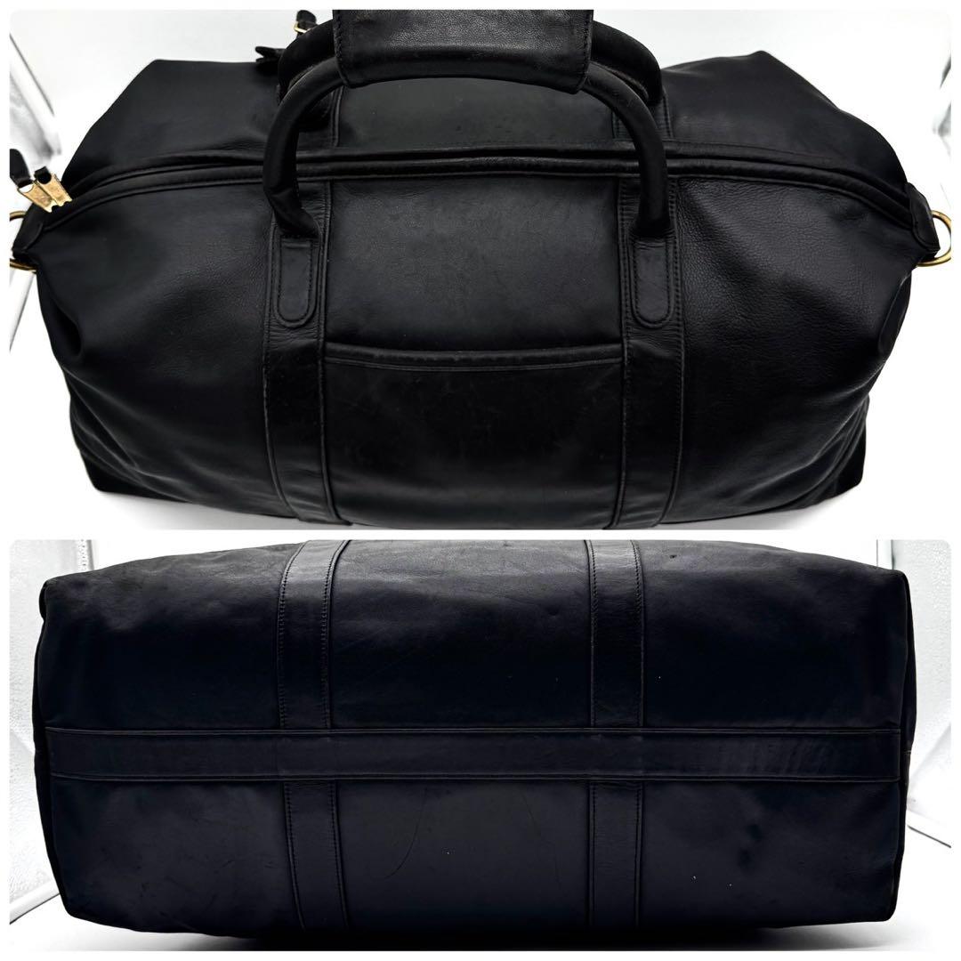 バッグ old coach boston bag 2way LEXUS leather