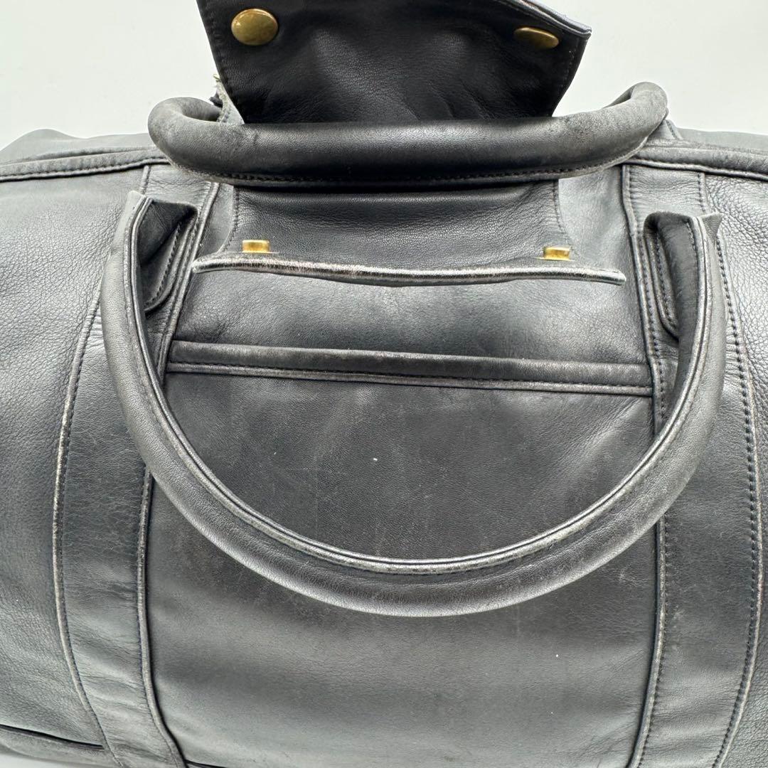 バッグ old coach boston bag 2way LEXUS leather