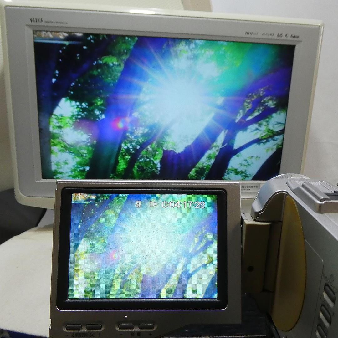 ソニー DCR-TRV8 【動作良好】MiniDV ビデオカメラ　ダビングに最適