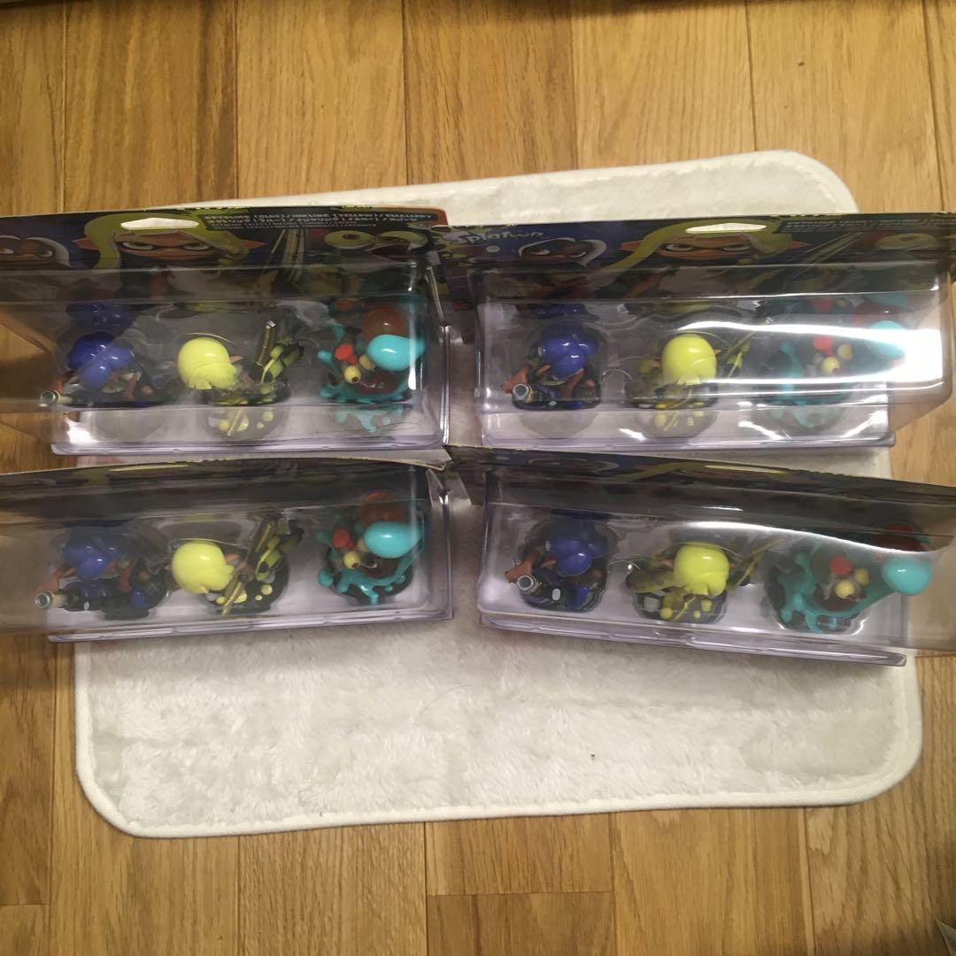 新品未開封★Splatoon amiibo インクリング　トリプルセット