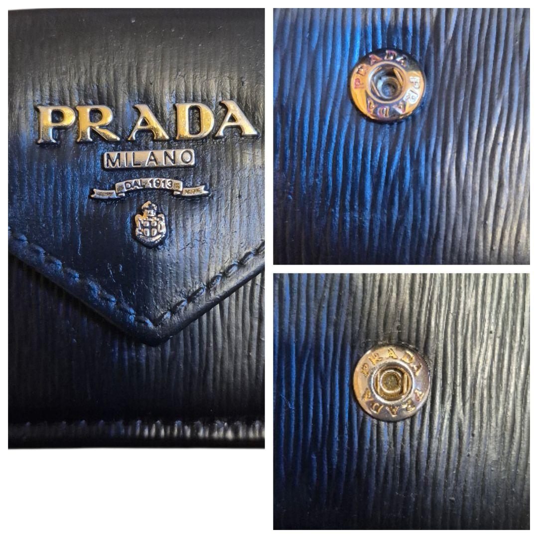 ＰＲＡＤＡ　プラダ　サフィアーノ　三つ折り財布 z