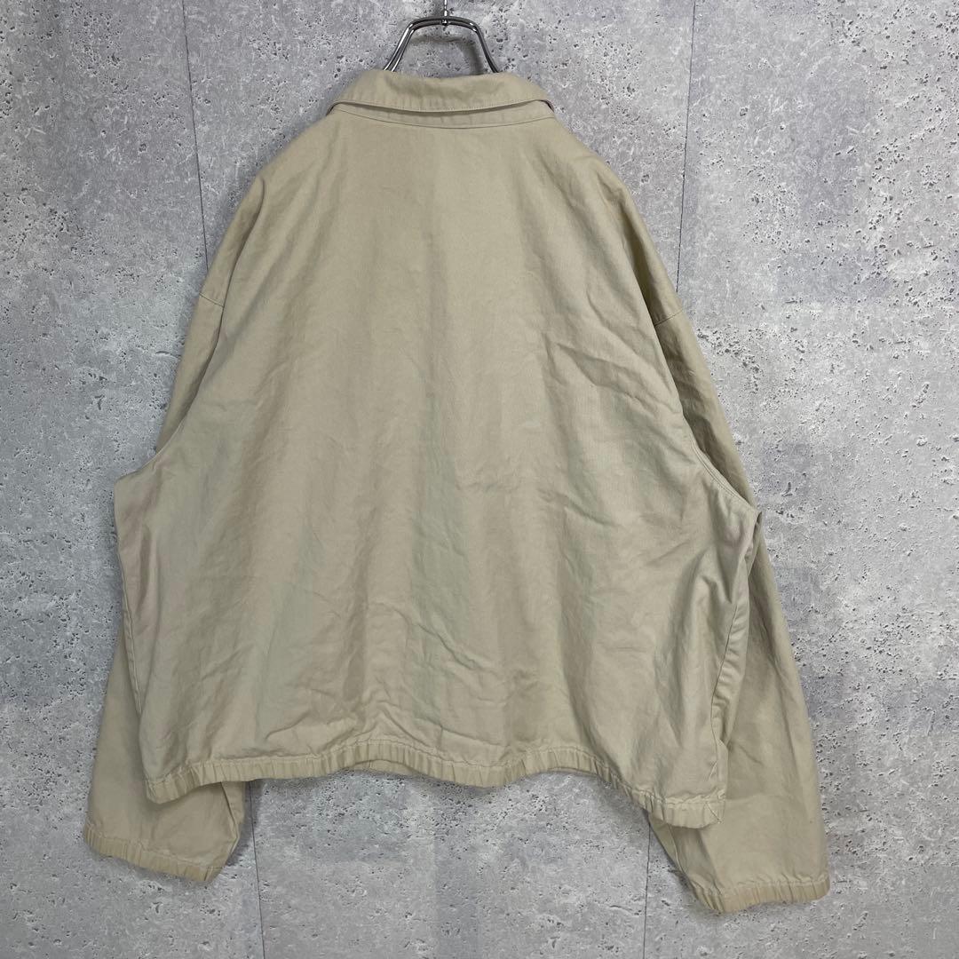 ポロバイラルフローレン　90s USA製 ベージュ　スウィングトップ　短丈2XL