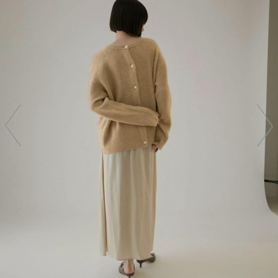 サロンアダムエロペ【WEB限定】2WAYメタルボタンモヘヤシャギーカーディガン