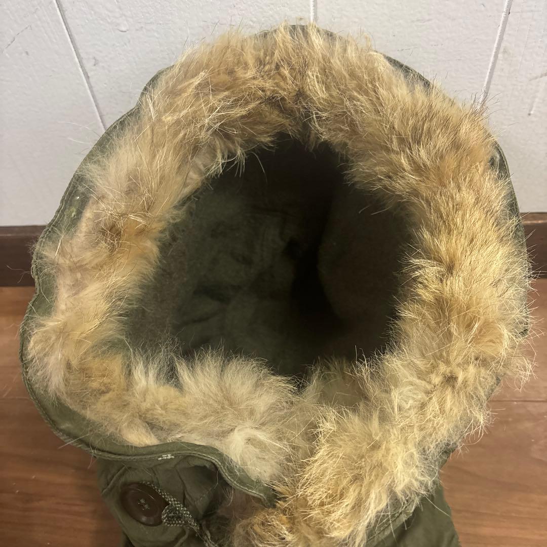 50s 米軍　実物　M51フード　M1951 PARKA コヨーテファ　⑩