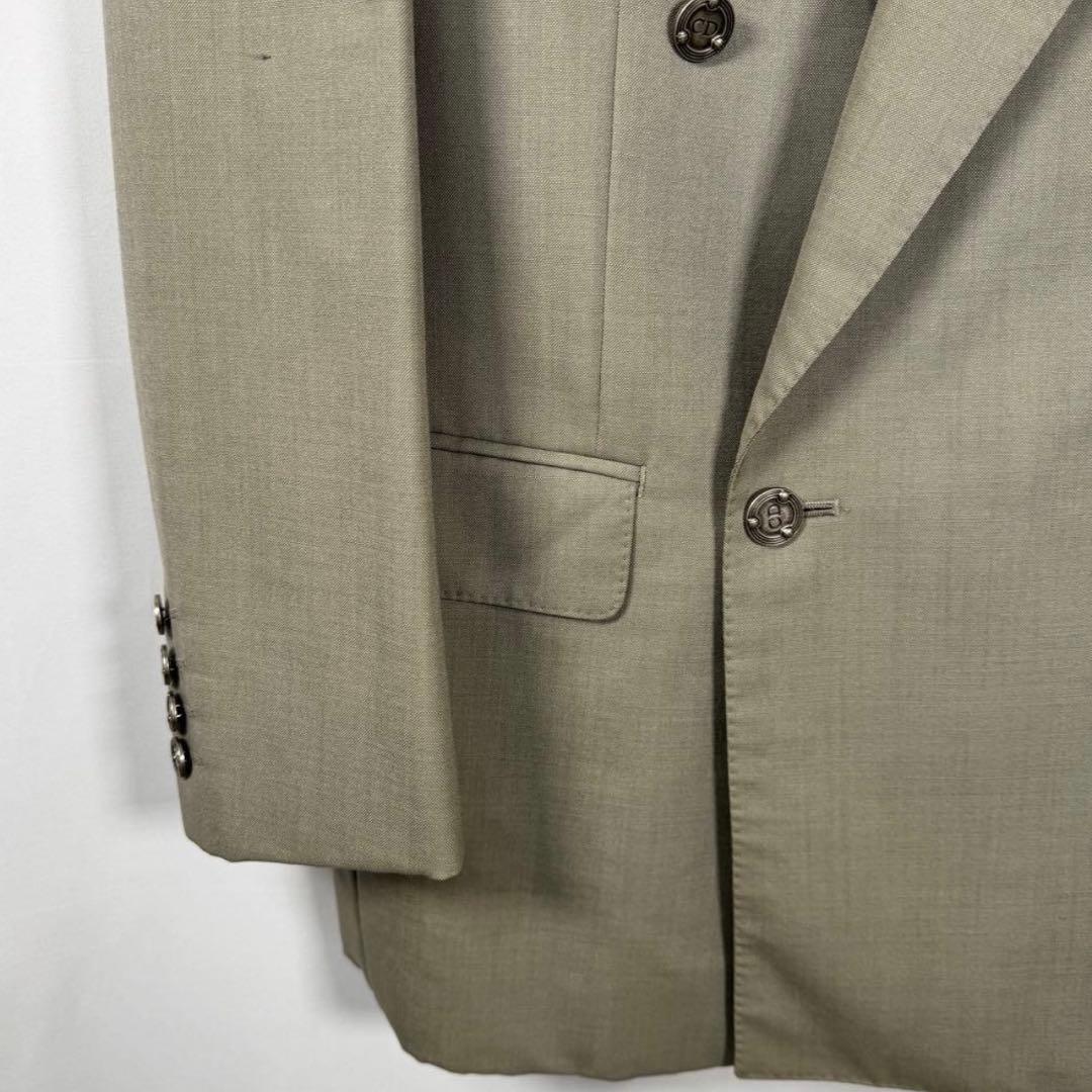 クリスチャンディオール vintage ダブルスーツセットアップ グレー系