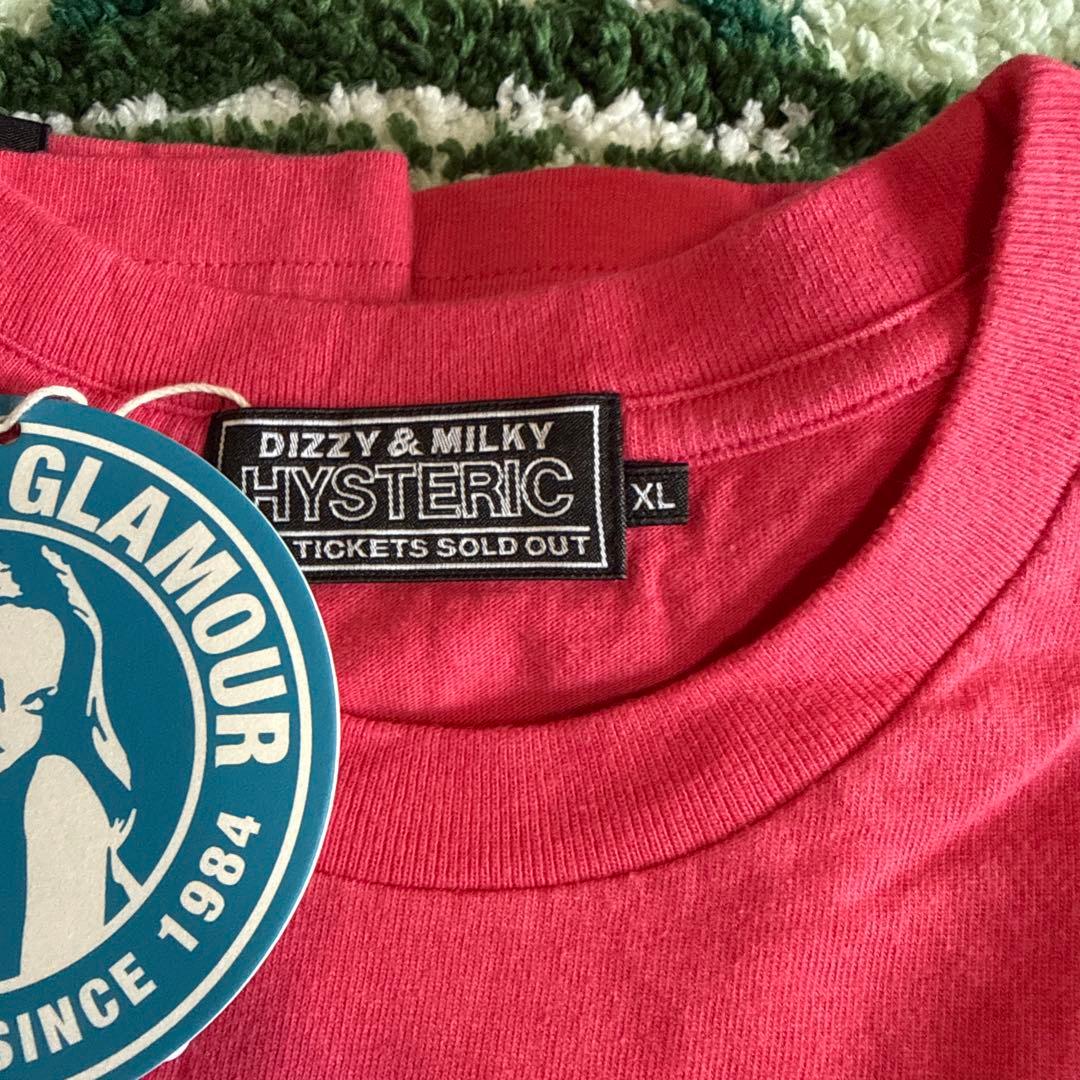 ヒステリックグラマーヴィクセンガールコラボTシャツ