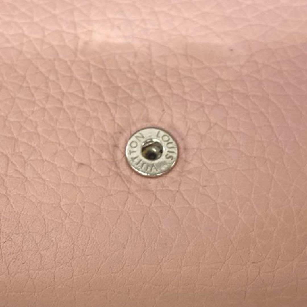 Louis Vuitton ルイ・ヴィトン カプシーヌ ピンク 折り財布