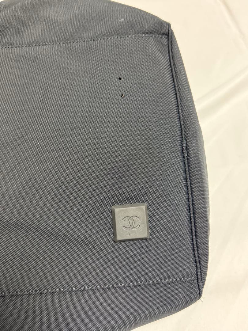 CHANEL スポーツブラック ボストンバッグ