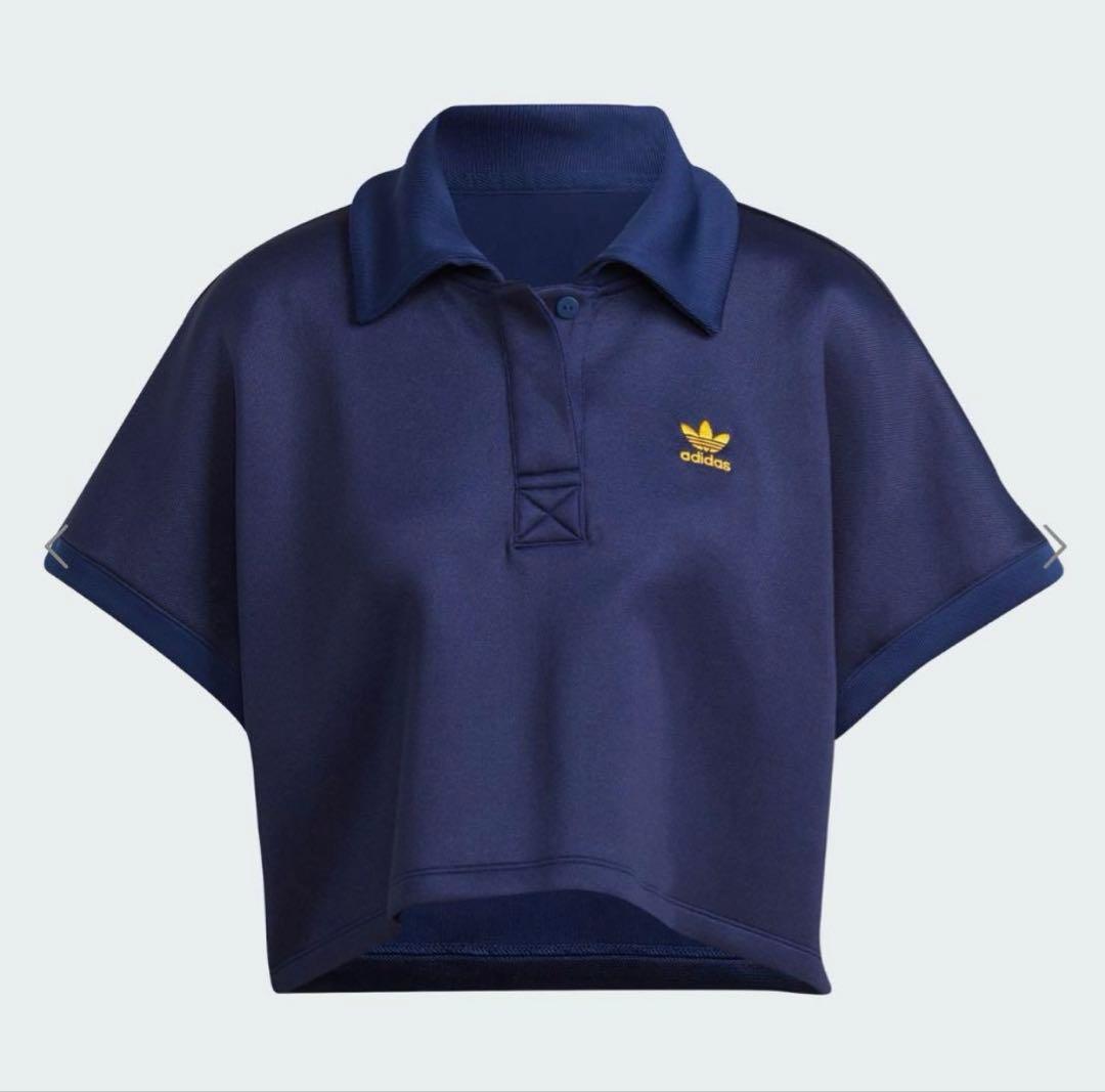 アディカラー クラシックス オーバーサイズ クロップ ポロTシャツ