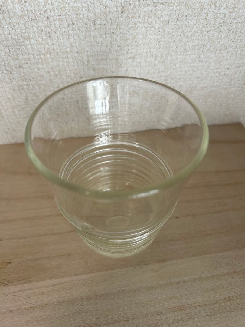舩木倭帆　作　クリアグラス　吹きガラス　Shizuサイン入り