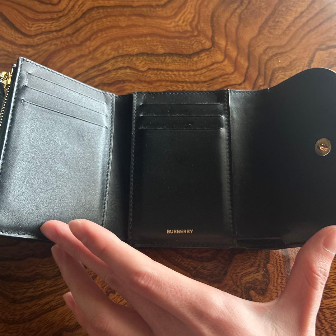 BURBERRYヴィンテージチェック 三つ折り財布 フォールディングウォレット