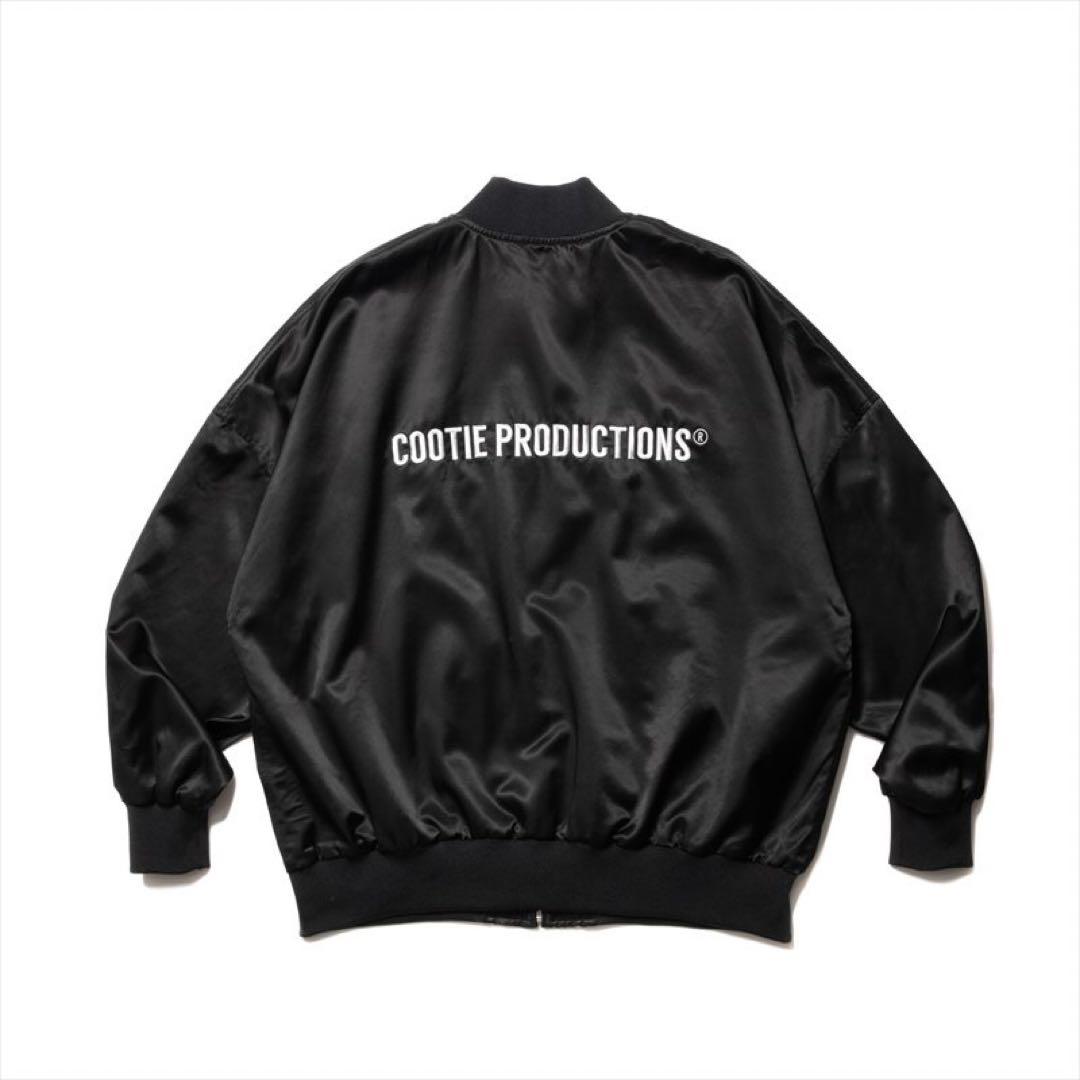 ジャケット・アウター COOTIE C/R Satin Embroidery Blouson