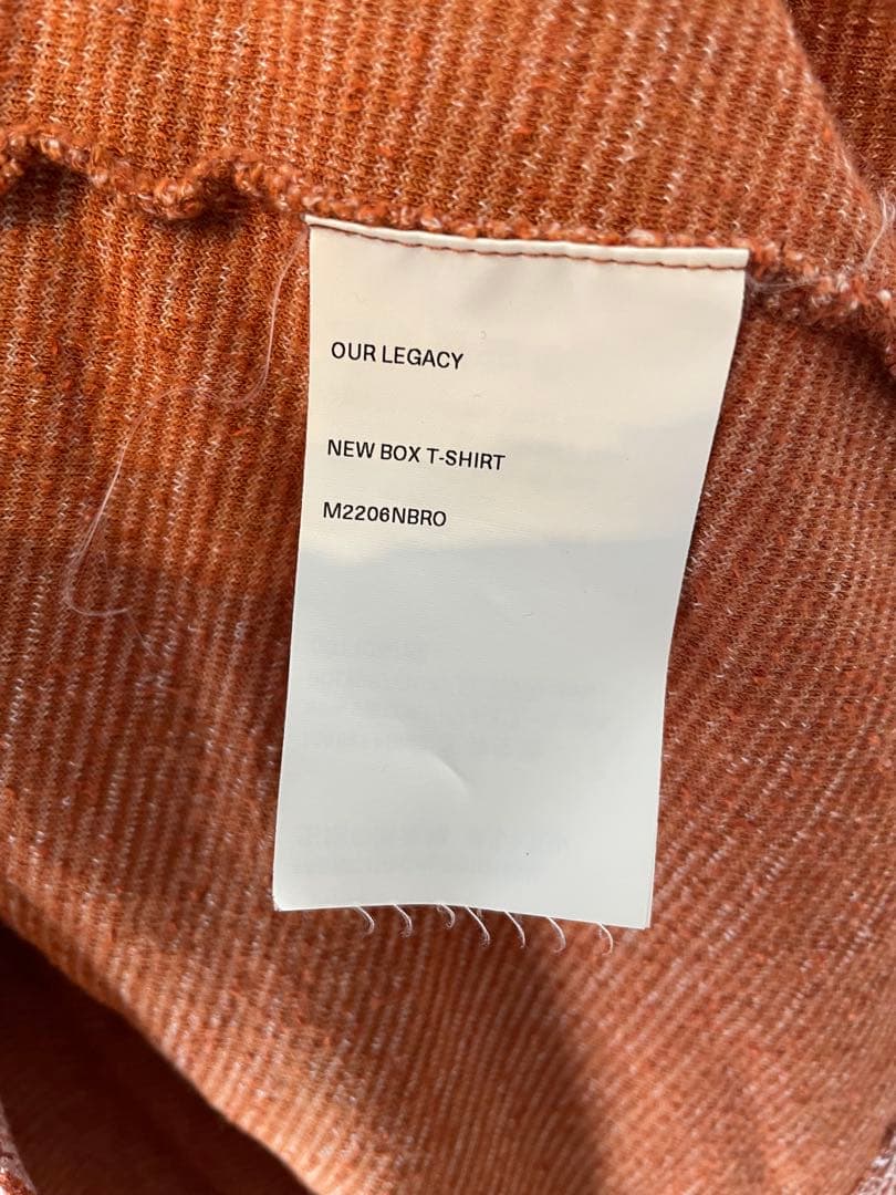 our legacy アワーレガシー　パイル　Tシャツ