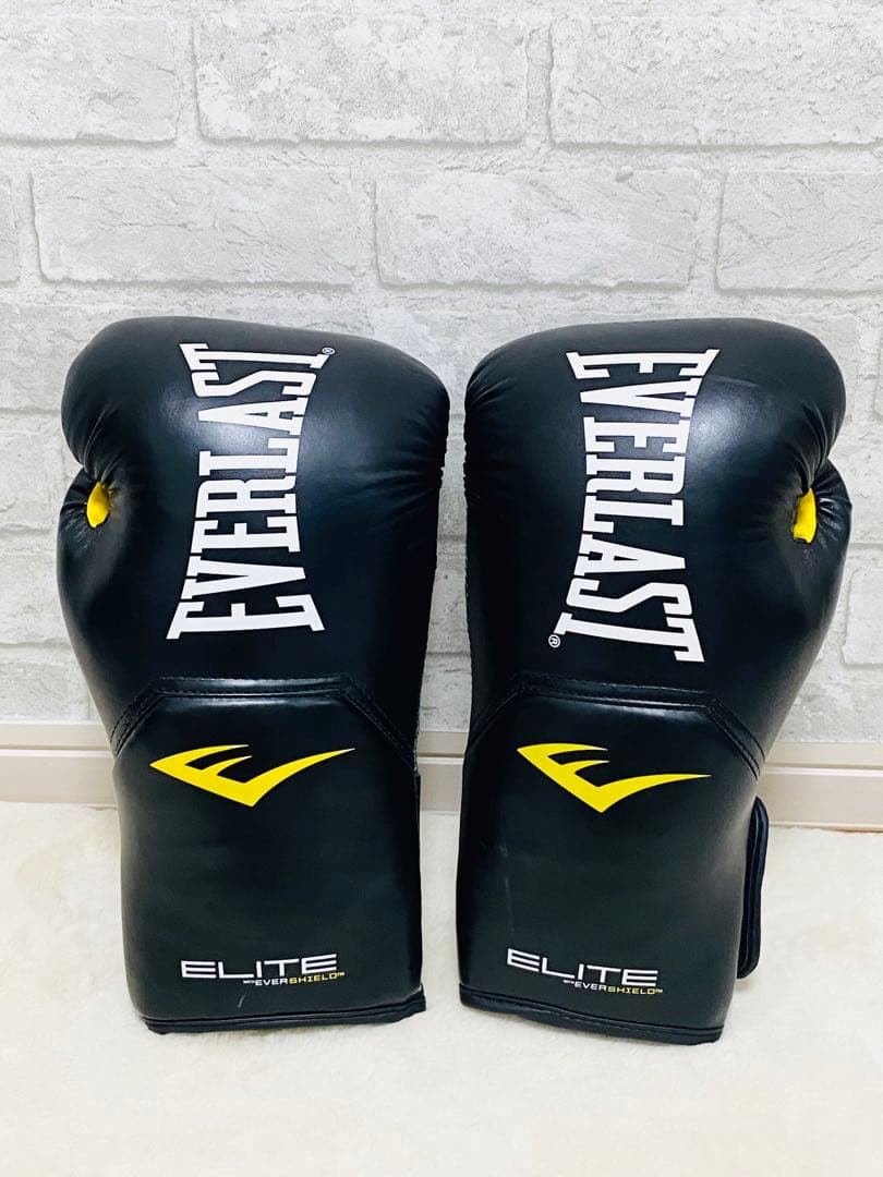 美品 EVERLAST エバーラスト エリートプロスタイル グローブ 14oz