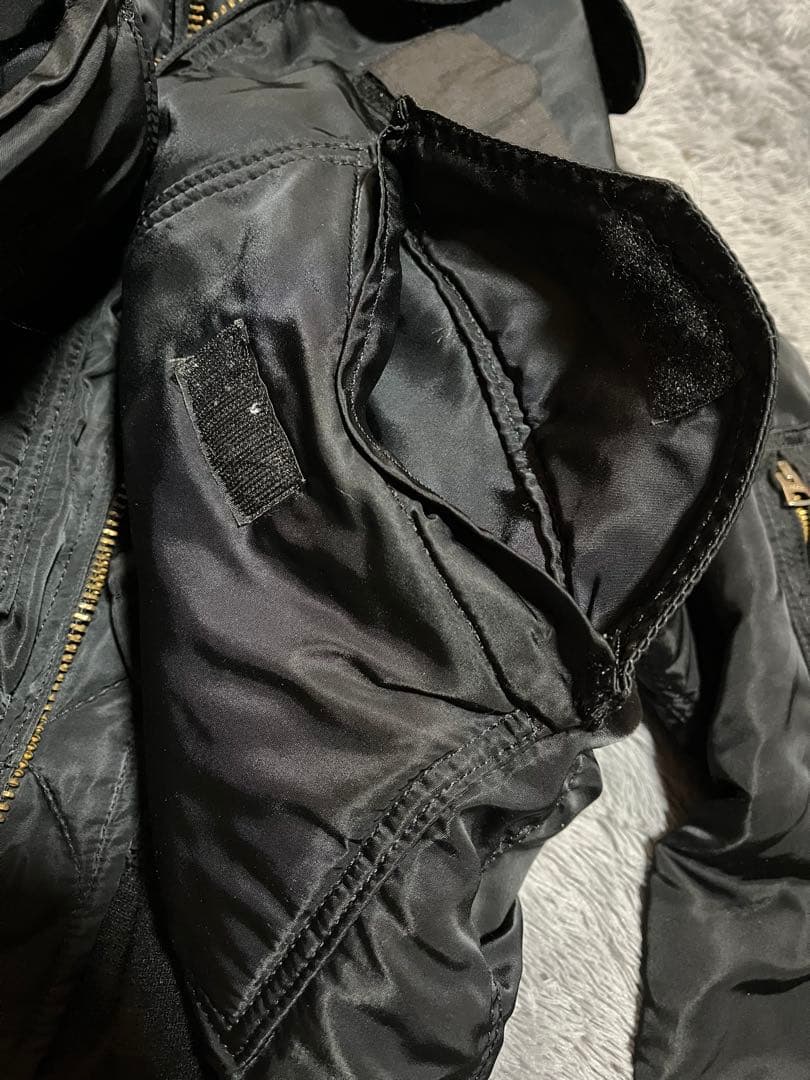 ALPHA 90s USA製 CWU45 /ma1 黒 M レア